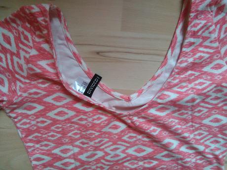 Ružové šaty, h&m,m