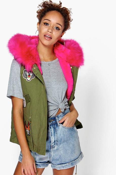 Vesta s kozusinou, s