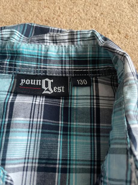 Košeľa s krátkym rukavom, 128