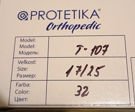 Protetika sandálky, protetika,<17