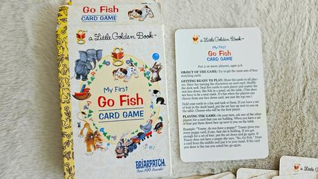 Kartova hra pre deti / kvarteto 'go fish', 