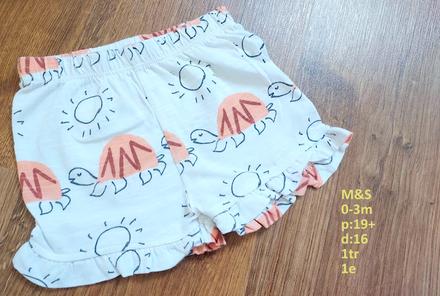 Tenké šortky, marks & spencer,62