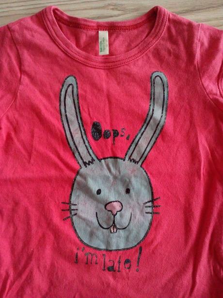 Zajkové tričko, benetton,80