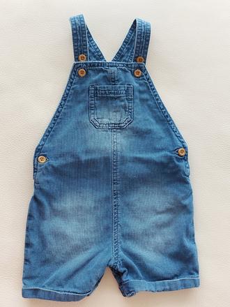 Riflové nohavice na traky, f&f,80