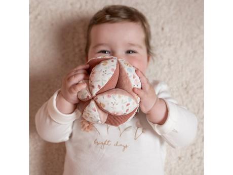 Little dutch loptička textilná ruzová alebo modrá,