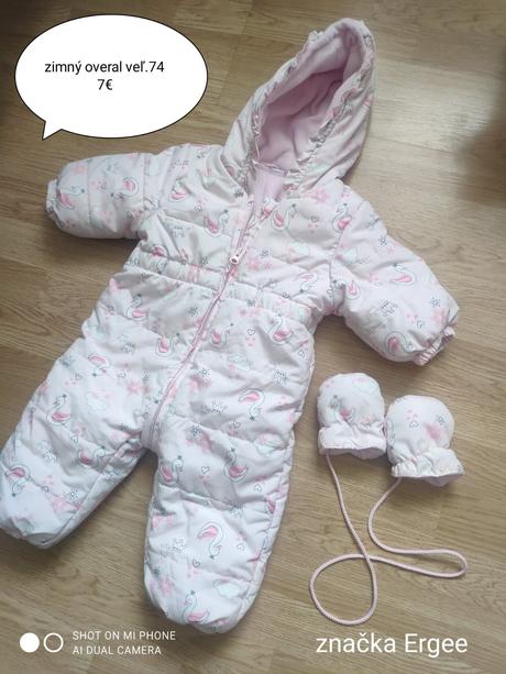 Zimný overal, ergee,74
