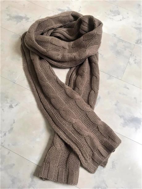 Teplý veľký kvalitný šál, 4xl