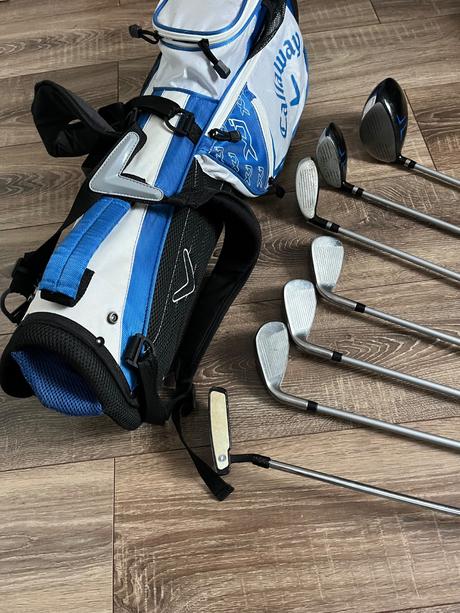 Callaway xj3 white detský golfový set, 135-155cm, callaway