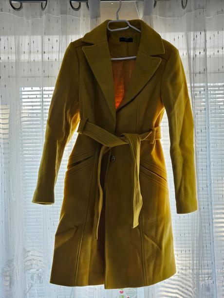 Flausový kabát, f&f,36