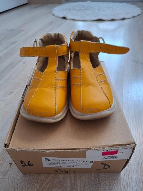 Kožené ortopedické topanky, slovobuv,26