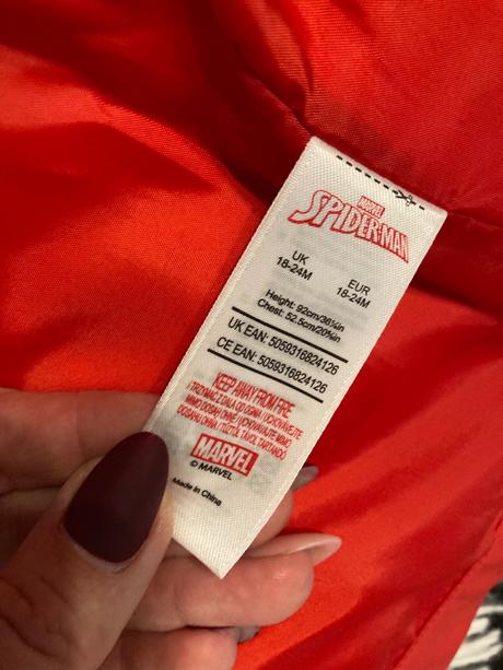 Pláštenka spiderman, f&f,92