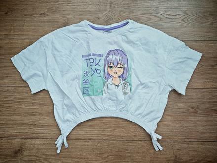 Krásne crop tričko, 158