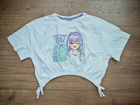 Krásne crop tričko, 158