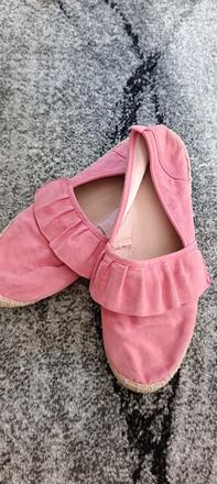 Ružové espadrílky, h&m,38