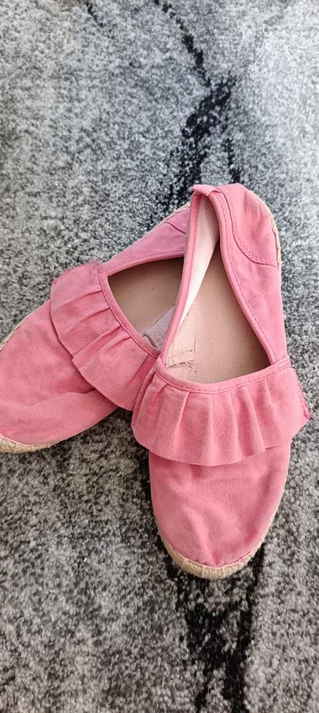 Ružové espadrílky, h&m,38