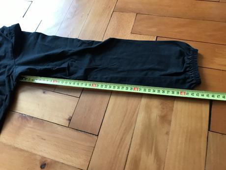 Čierny rolák s dlhým rukávom, s