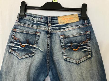 Dámske modré y2k low waist rifle vintage, l