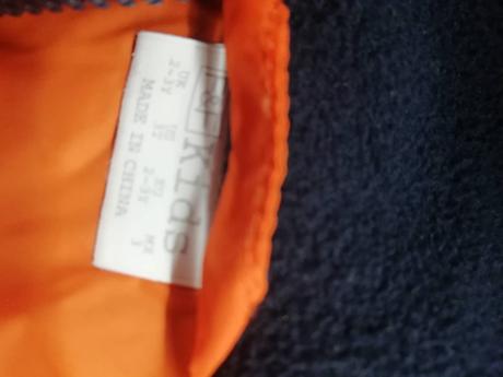 Oranžový kabát v top stave, f&f,98
