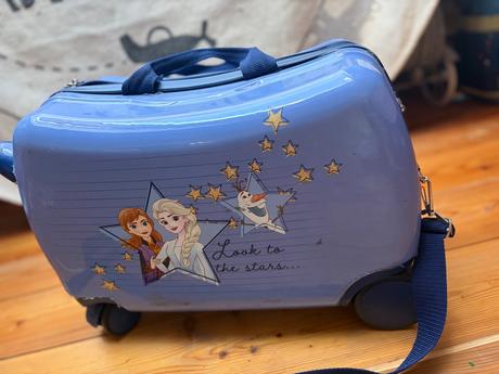 Detsky kufor na kolieskach frozen ťahanie aj vozen, disney