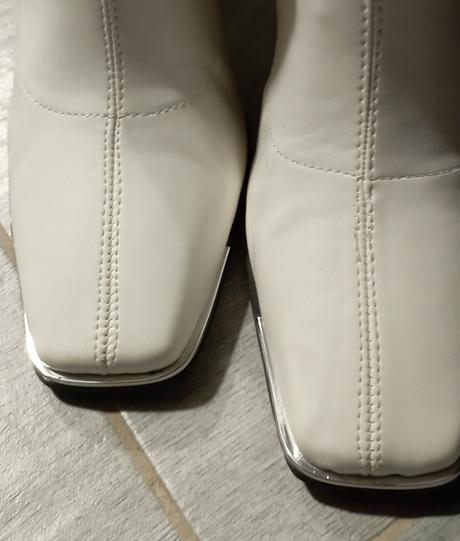 Vysoké čižmy biele, mohito,40