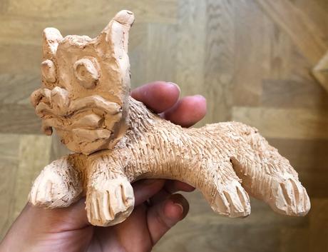 Dekorácie, mravec, mačka, tácka, ježibaba,