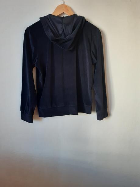 Zamatová mikina y2k, m