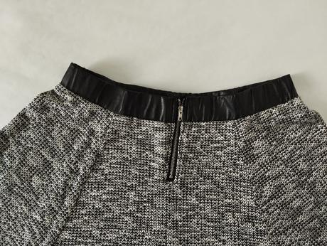 Čierno biela sukňa, m