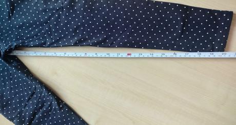 Bodkované legíny, h&m,128