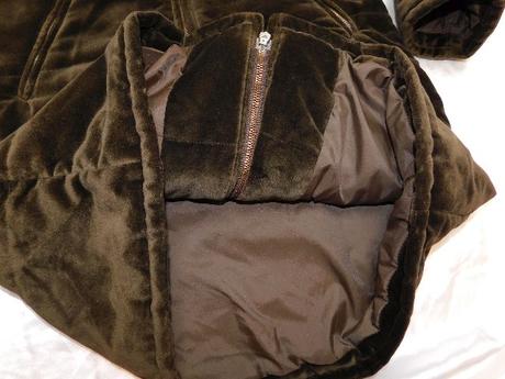 Luxusny damsky zamatovy prechodny kabatik, 38