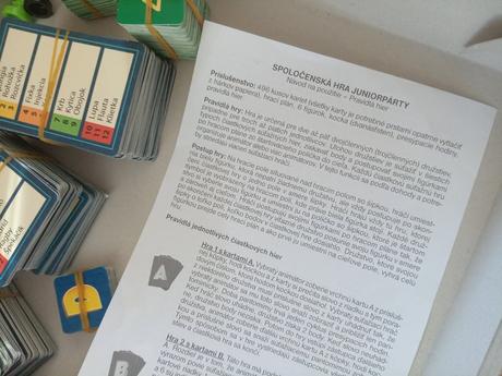 Spoločenská hra junior párty,