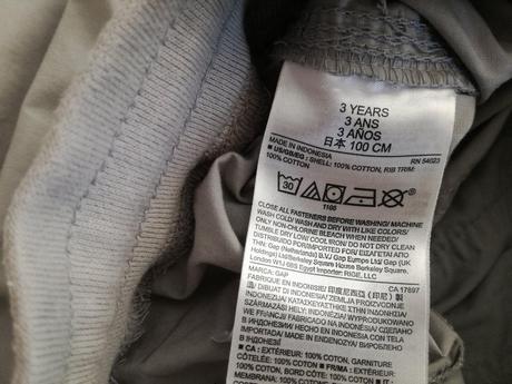 Raz prane gap nohavice, gap,98