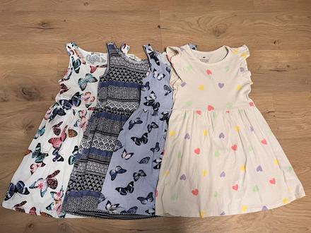 Letne saty 122/128, h&m,122