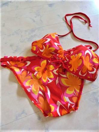 Luxusné plavky skiny aqua, skiny,m