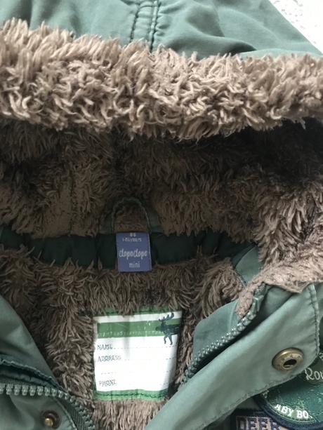 Jesenná bundička/parka, dopodopo,86