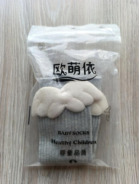 Dievčenské podkolienky s krídlami - 2 veľkosti, 