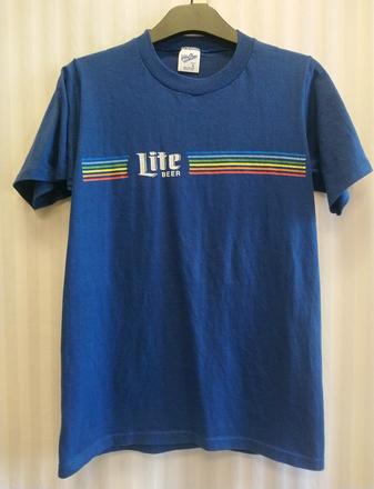 Pánske modré tričko s nápisom, velva sheer, s, s