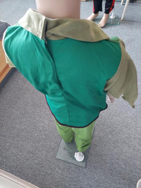 Peter pan dvojdielny kostým rubies veľ.110-116,