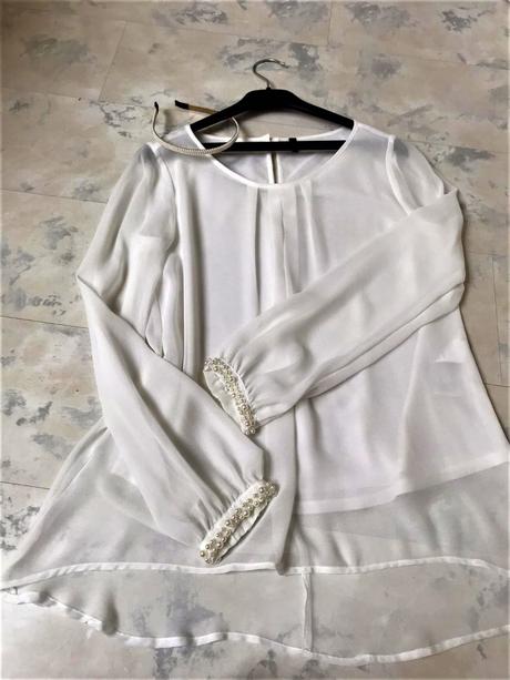 Luxusná blúzka, benetton,m