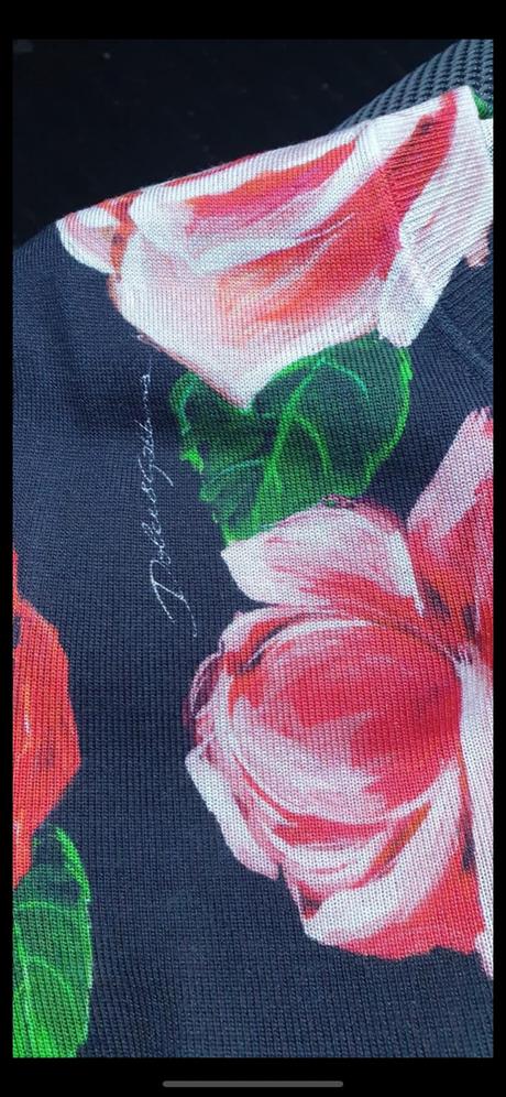 Dolce&gabanna hodvábny pulovrik s-m, s