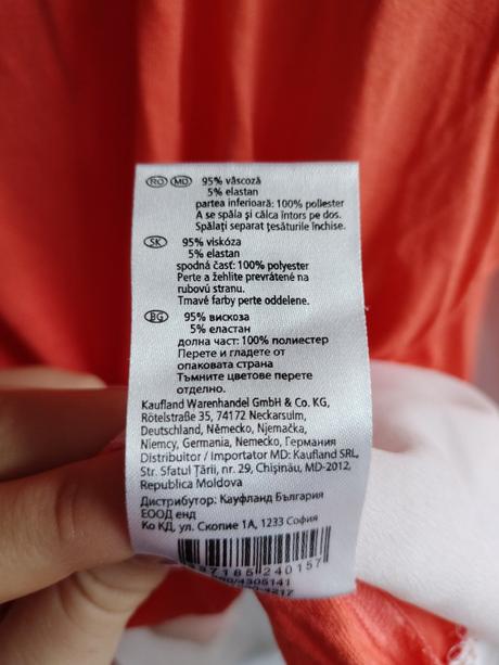 Oranžové boutique tričko, xl