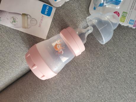 Mam "prvá" fľaška pre bábätko s náustkami, mam