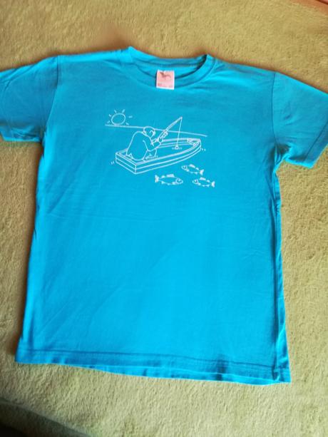 3x chlačenské bavlnené tričká 10-11 rokov, reserved,146