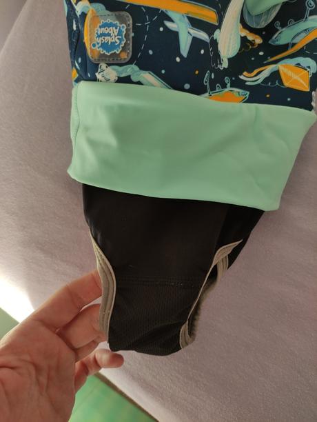 Plavky duo happy nappy modré balóniky, splash about,80