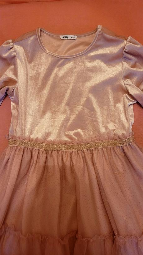 Šaty s tylom sinsay-veľ.140-super stav, sinsay,140