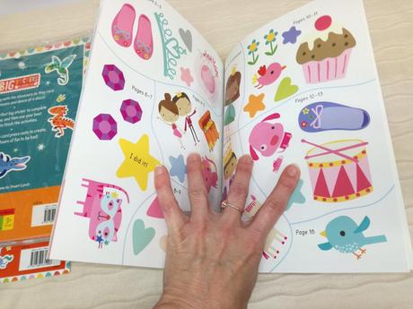 Big stickers for little hands set x10 nau18,