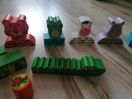 Skladacie drevené zvieratká, 