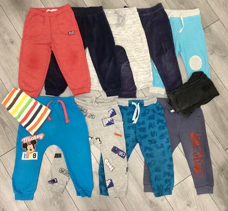 11 tepláčikov na totálne donosenie veľ. 92, 92