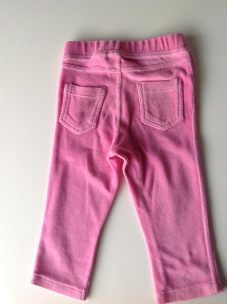 Velúrové tepláčiky, h&m,86