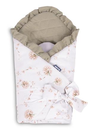 Sensillo mušelinová zavinovačka šedé púpavy 75x75c, 