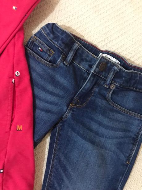 Mikina + rifle, tommy hilfiger,122